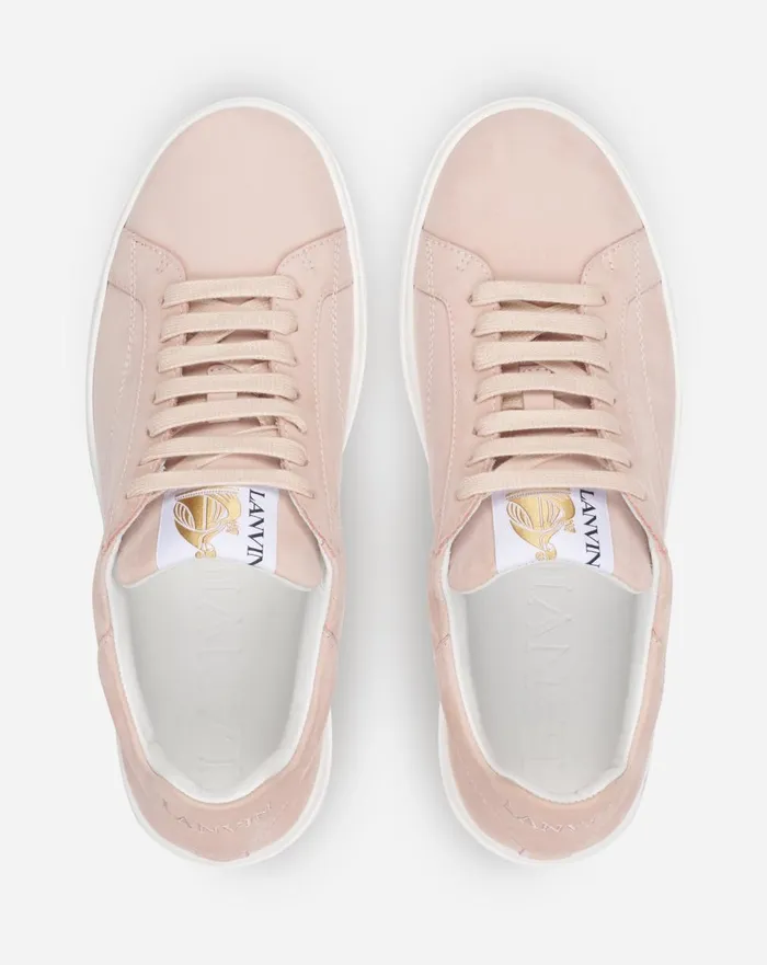 Suede Ddb0 Sneakers Pink Blossom Women Lanvin Sneakers