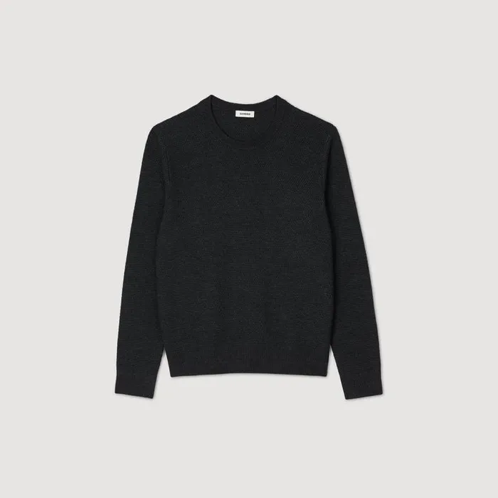Sweaters and Cardigans Men SANDRO Wool Sweater Storm