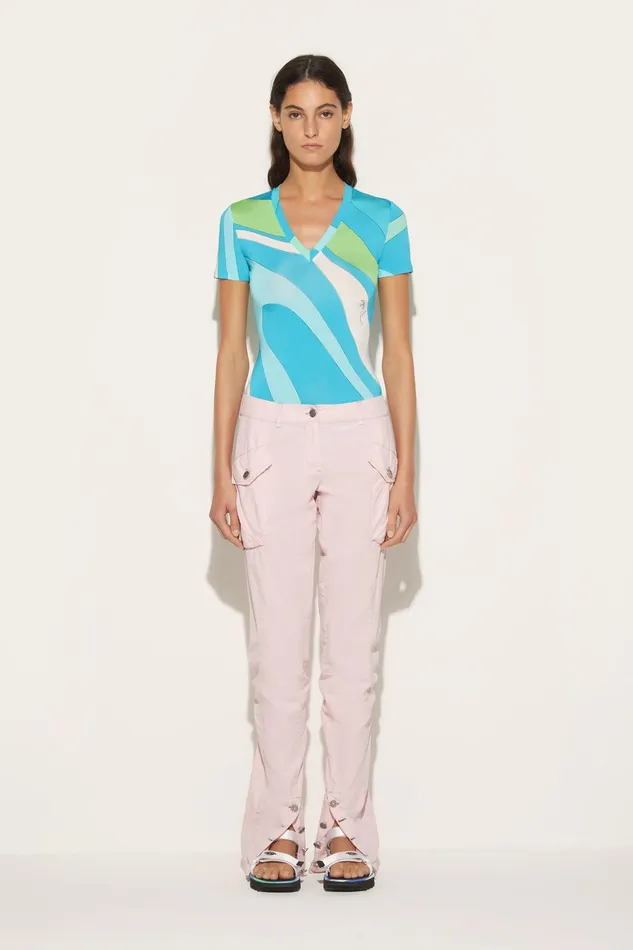 TShirts And Sweatshirts Women PUCCI MarmoPrint TShirt