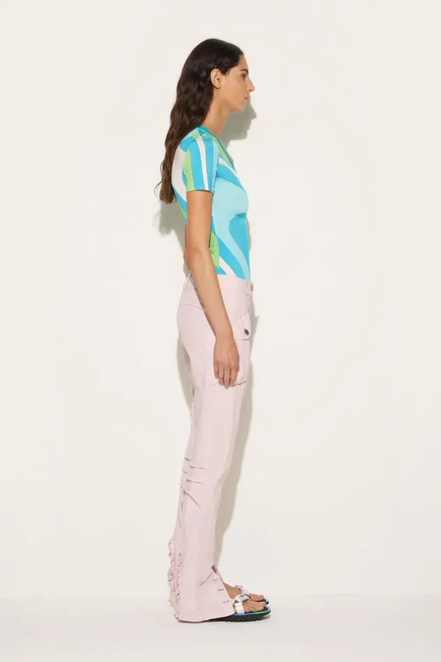 TShirts And Sweatshirts Women PUCCI MarmoPrint TShirt