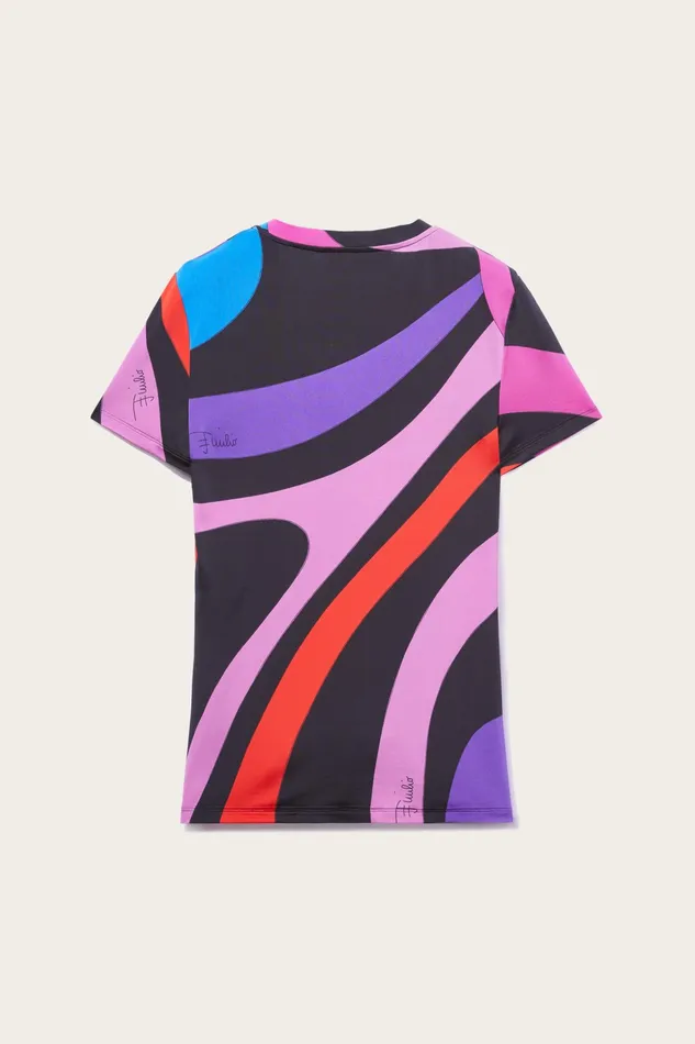 TShirts And Sweatshirts Women PUCCI MarmoPrint TShirt