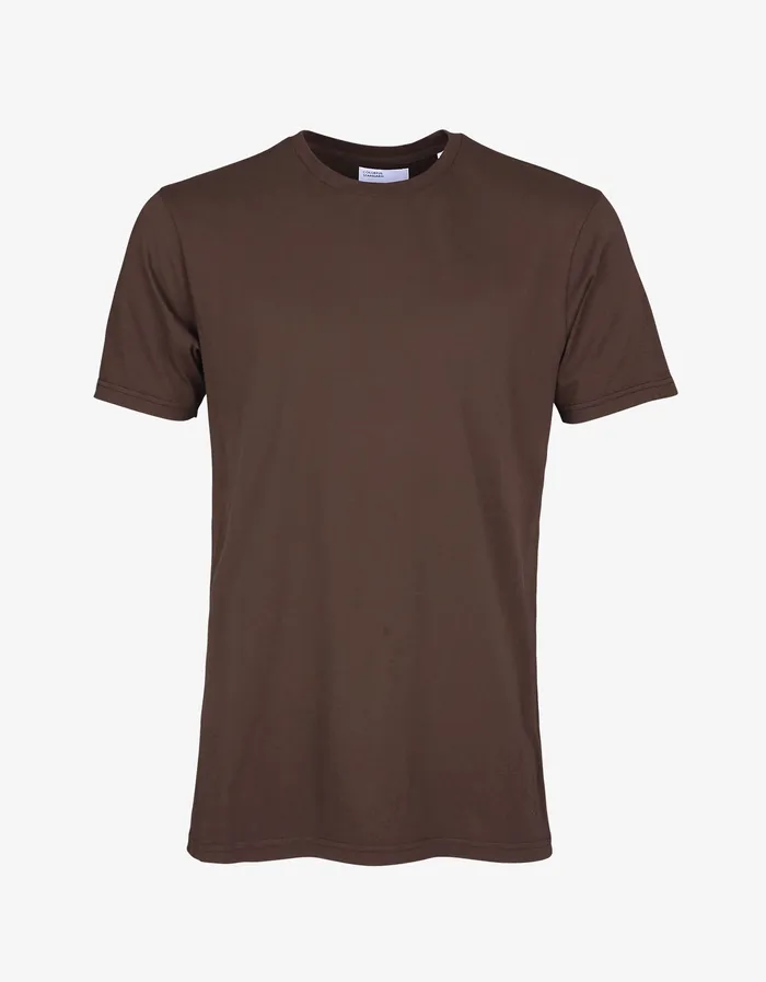 TShirts Colorfulstandard Men Classic Organic Tee 8211 Coffee Brown