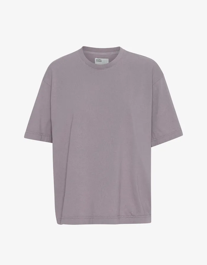 TShirts Colorfulstandard Men Oversized Organic TShirt 8211 Purple Haze