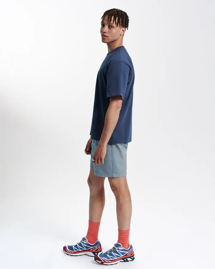 TShirts Men Oversized Organic TShirt 8211 Petrol Blue Colorfulstandard