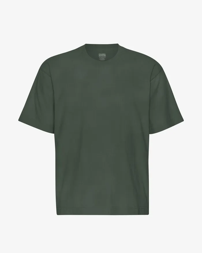 TShirts Oversized Organic TShirt 8211 Midnight Forest 8211 Colorfulstandard Men