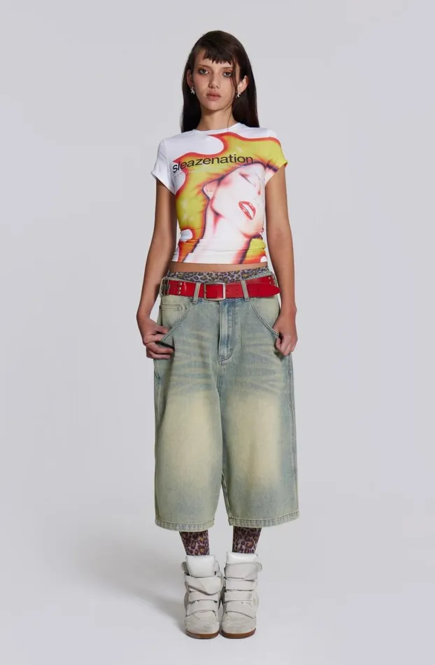 TShirts Women Jaded London Millennium Flame Tee