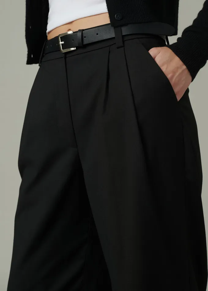 THE BRODY TROUSER Black Women Wide Leg Joe8217s Jeans