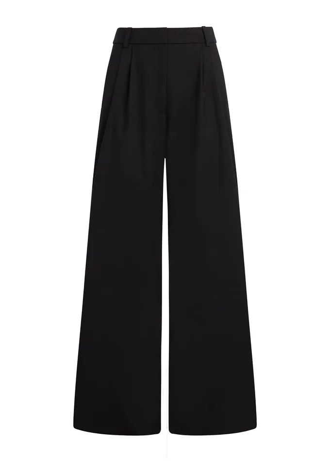 THE BRODY TROUSER Black Women Wide Leg Joe8217s Jeans