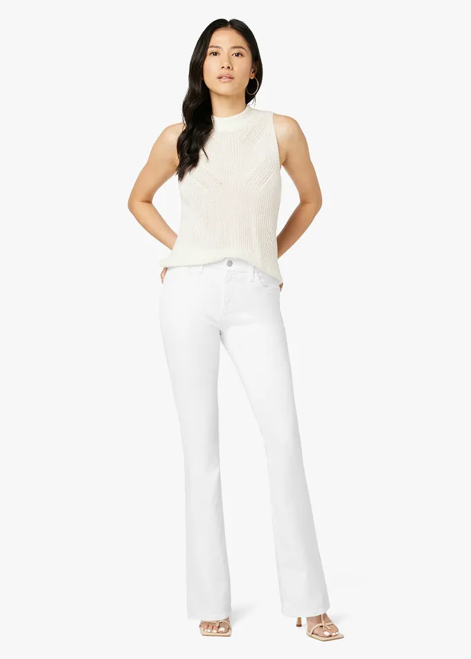 THE PROVOCATEUR White Bootcut Joe8217s Jeans Women