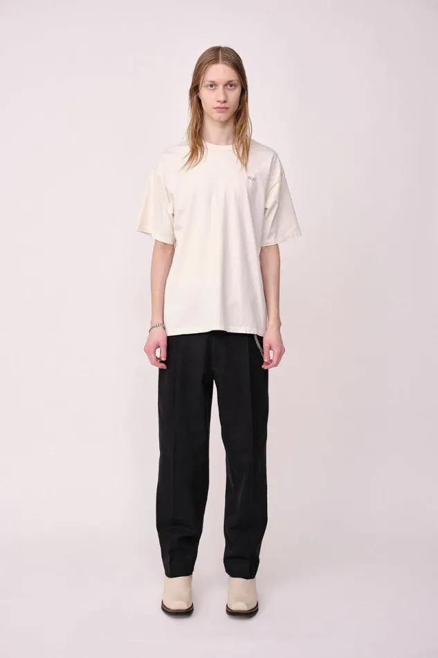 The Staff Tee Embroidery M 8211 Snow White WomenMen Won Hundred Tops and Tshirts