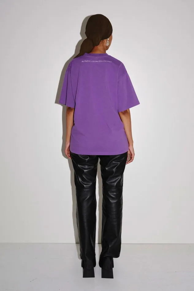 The Staff Tee W 8211 Patrician Purple Women Won Hundred Tops and Tshirts