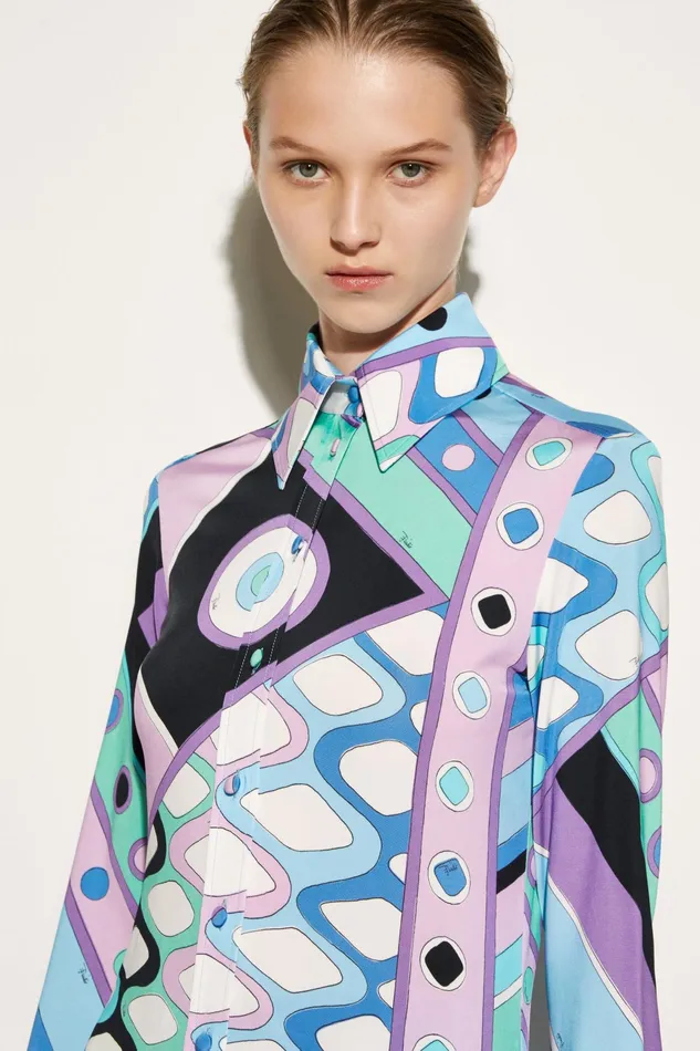 Tops And Shirts Women PUCCI VivaraPrint Shirt