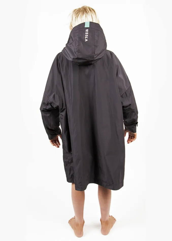 Towels and Ponchos Vissla Men 7 Seas Boys Changer Jacket Phantom Towels and Ponchos Vissla Men 7 Seas Boys Changer Jacket Phantom