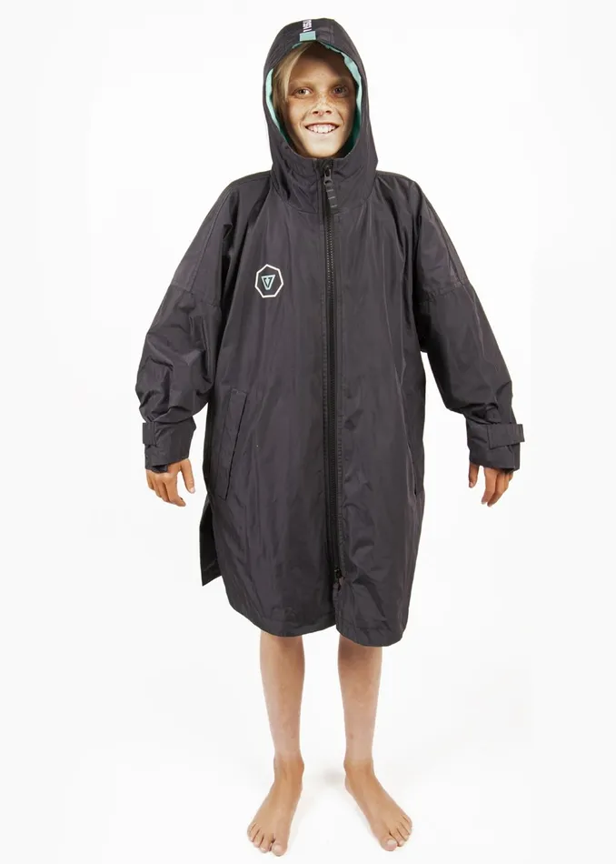Towels and Ponchos Vissla Men 7 Seas Boys Changer Jacket Phantom Towels and Ponchos Vissla Men 7 Seas Boys Changer Jacket Phantom