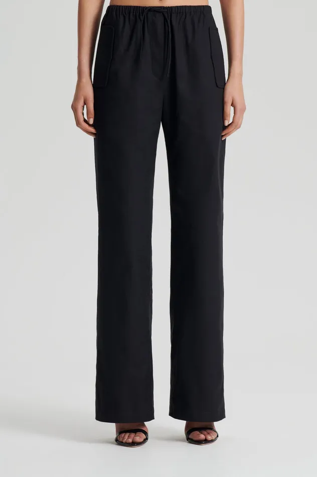 Trousers POCKET CARGO BLACK Scanlan Theodore Women