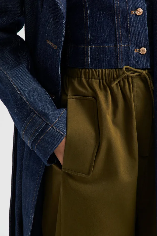 Trousers POCKET CARGO OLIVE Scanlan Theodore Women