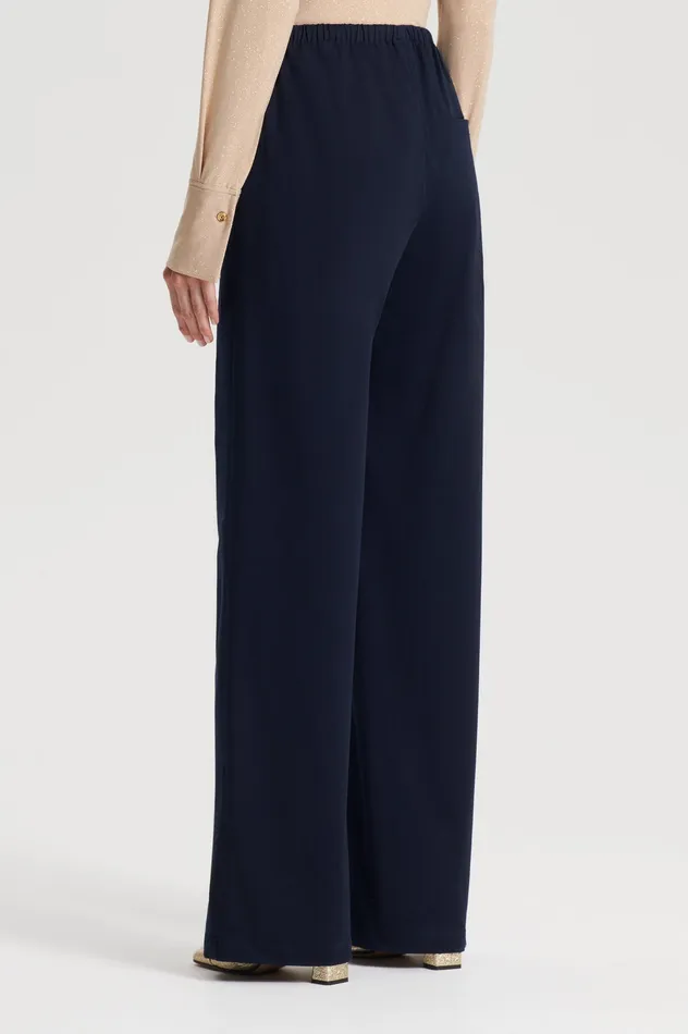 Trousers Scanlan Theodore Women POCKET CARGO NAVY