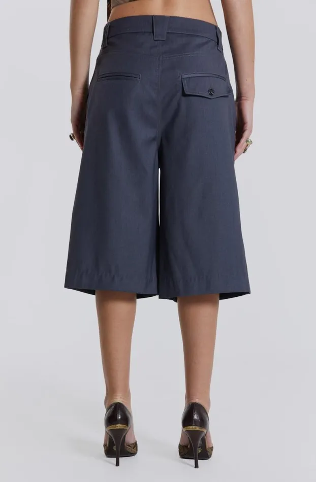 Trousers Women Jaded London Coltraine Tailored Wide Leg Shorts