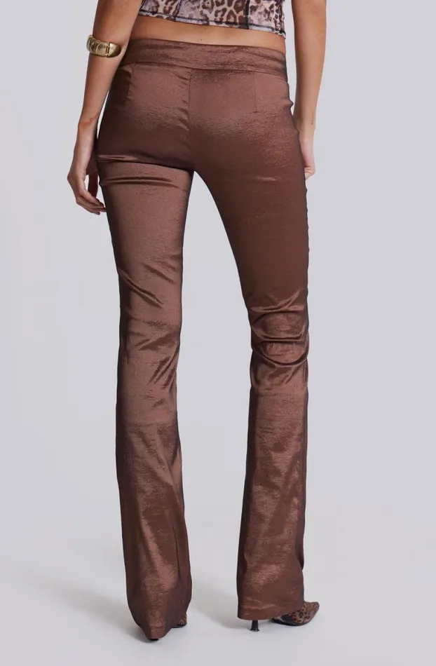 Trousers Women Jaded London Santino Taffeta Trousers
