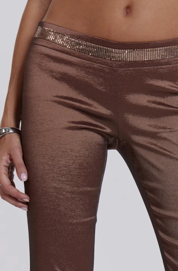 Trousers Women Jaded London Santino Taffeta Trousers