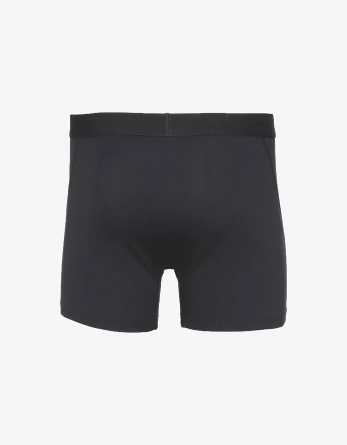 Underwear Classic Organic Boxer Briefs 8211 Deep Black Colorfulstandard Men