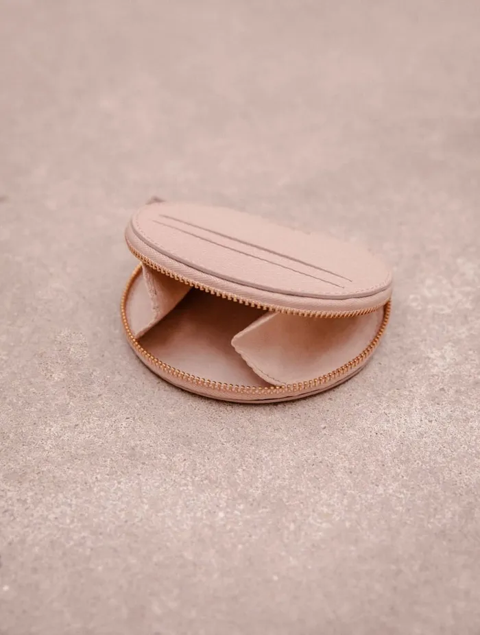 Vrone Nude Latte Women Bobbies Small Leather Goods
