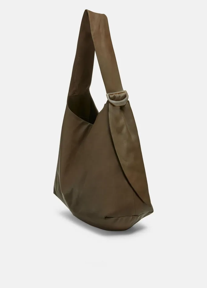 Vince Handbags Women Leather Handbag Olivewood