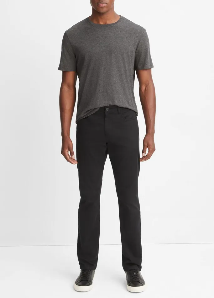 Vince Pants and Shorts Men Lightweight Dylan 5Pocket Pant Black