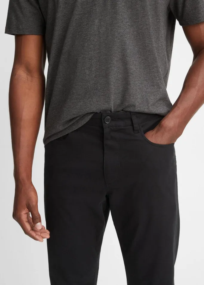 Vince Pants and Shorts Men Lightweight Dylan 5Pocket Pant Black