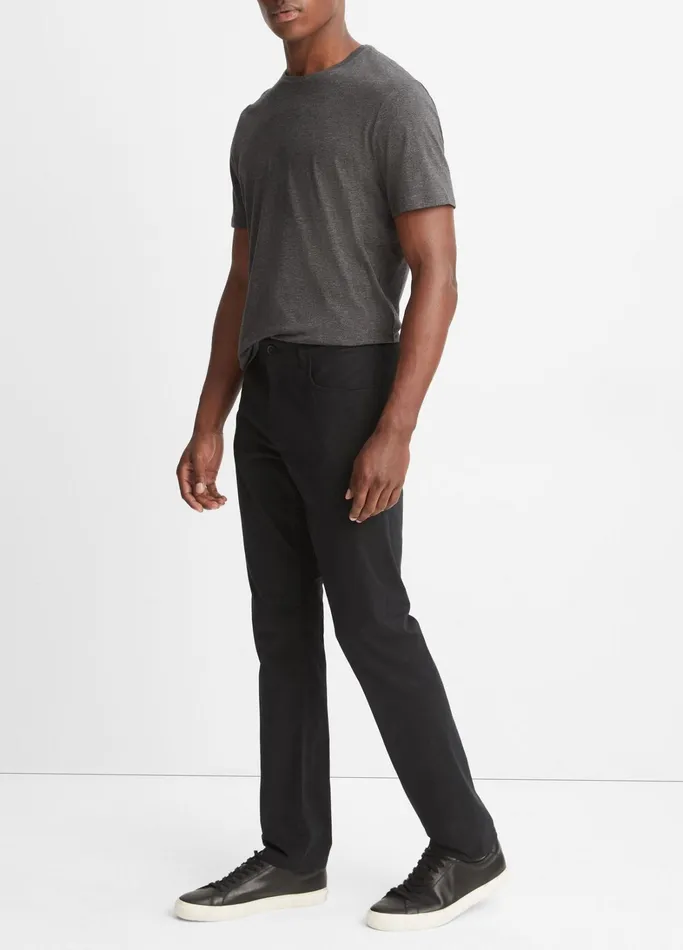 Vince Pants and Shorts Men Lightweight Dylan 5Pocket Pant Black