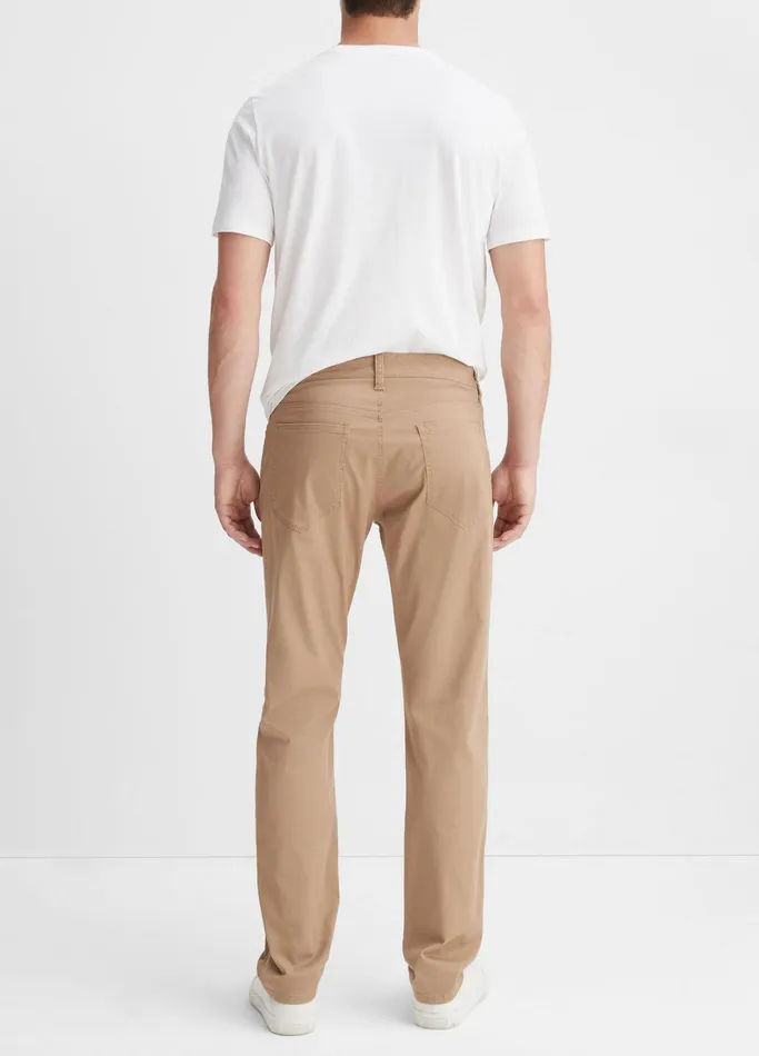 Vince Pants and Shorts Men Lightweight Dylan 5Pocket Pant Dark Stone Khaki