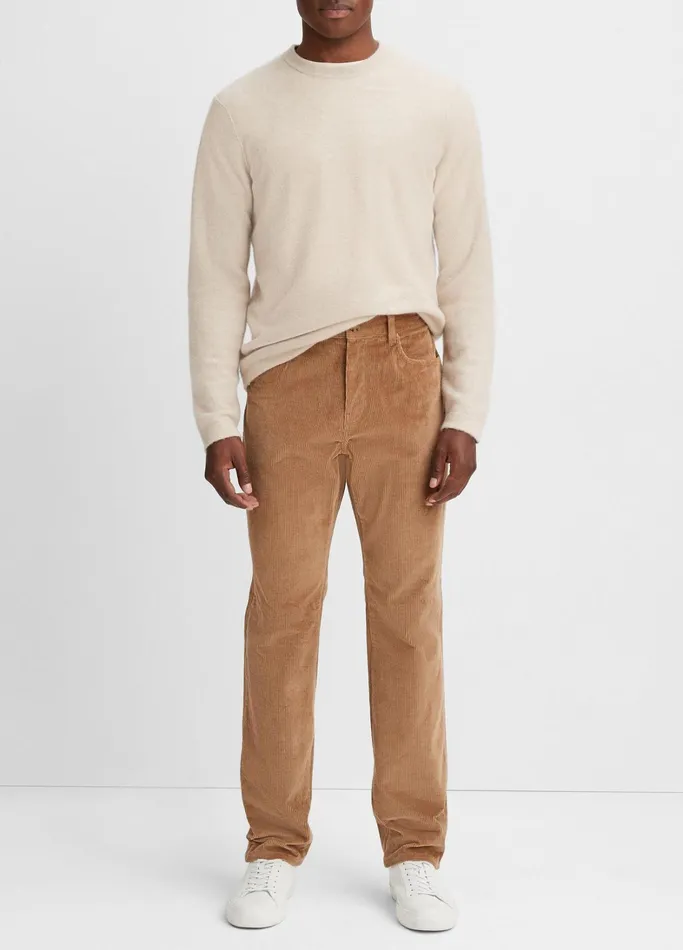 Vince Pants and Shorts Men Wide Wale Corduroy Pant Cemelleto
