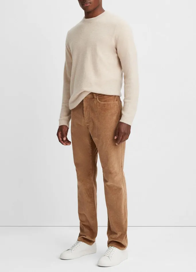 Vince Pants and Shorts Men Wide Wale Corduroy Pant Cemelleto