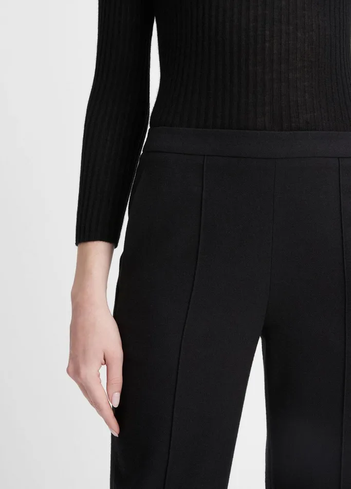 Vince Pants and Shorts Women Brushed MidRise Easy PullOn Pant Black