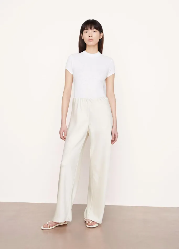 Vince Pants and Shorts Women Satin Bias Pant Bona