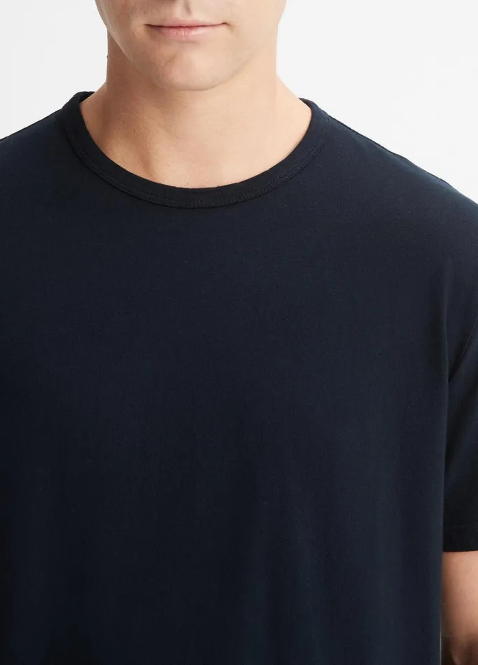 Vince TShirts and Polos Men Garment Dye ShortSleeve Crew Neck TShirt Washed Coastal