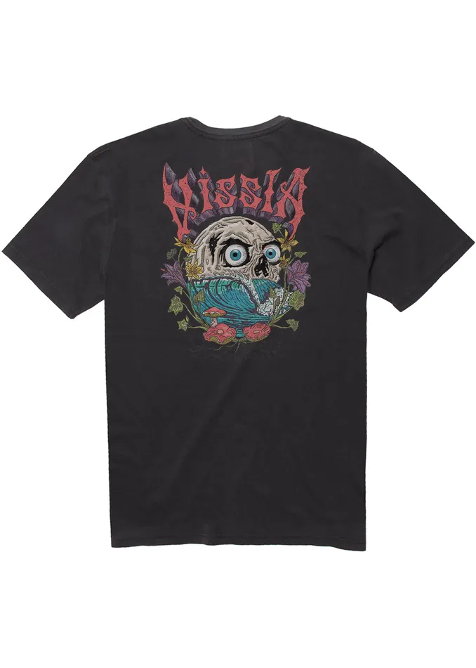 Vissla Swelligans Ss Pkt Tee Phantom Men Premium Tees
