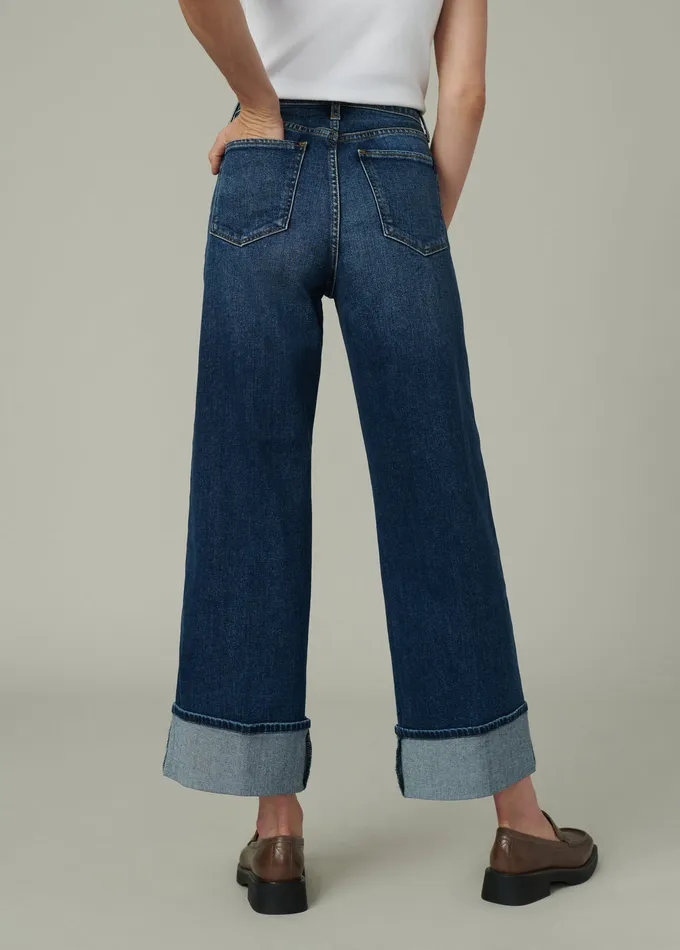 Wide Leg Joe8217s Jeans Women THE TRIXIE Double Down