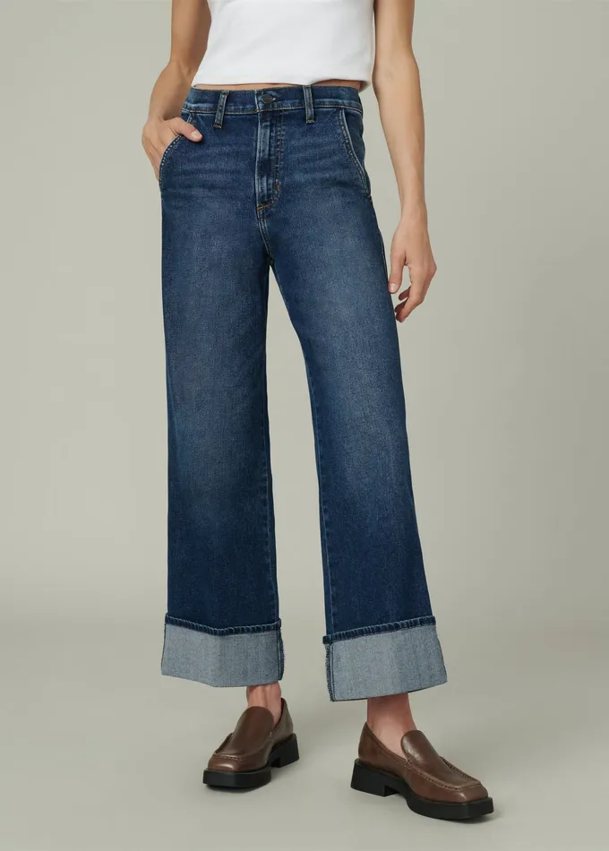Wide Leg Joe8217s Jeans Women THE TRIXIE Double Down
