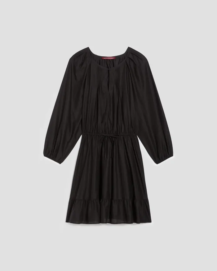 Women 34Sleeve Mini Dress Black Beauty Comptoir Des Cotonniers Dresses and Jumpsuits Women 34Sleeve Mini Dress Black Beauty Comptoir Des Cotonniers Dresses and Jumpsuits