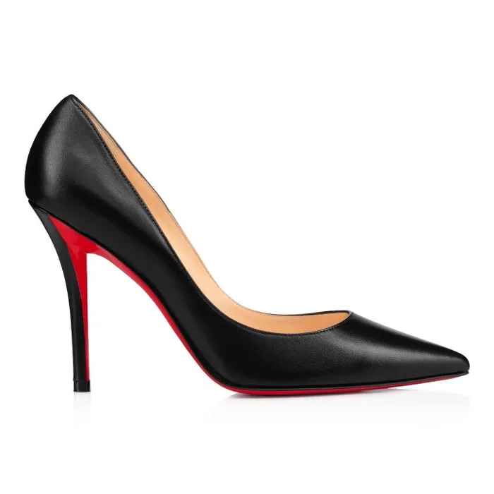 Women Apostrophy Pump 100 Mm Pumps 8211 Nappa Leather 8211 Black Christian Louboutin Pumps