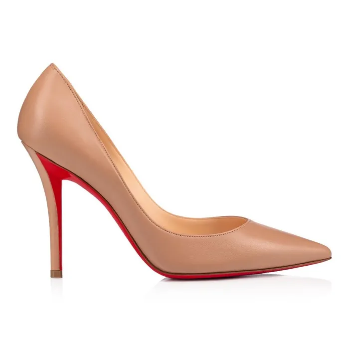 Women Apostrophy Pump 100 Mm Pumps 8211 Nappa Leather 8211 Blush Christian Louboutin Pumps