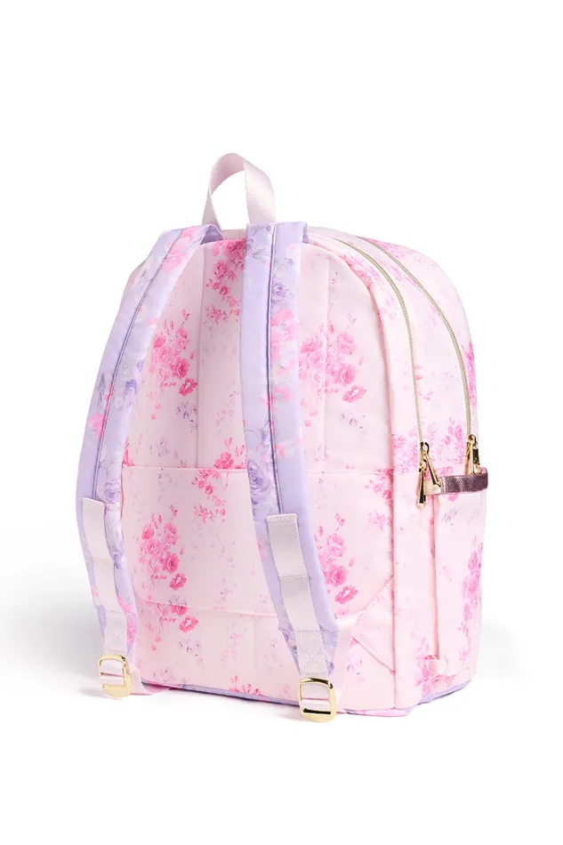 Women Bags and Travel LoveShackFancy State Kane Double Pocket Happy Thoughts Women Bags and Travel LoveShackFancy State Kane Double Pocket Happy Thoughts