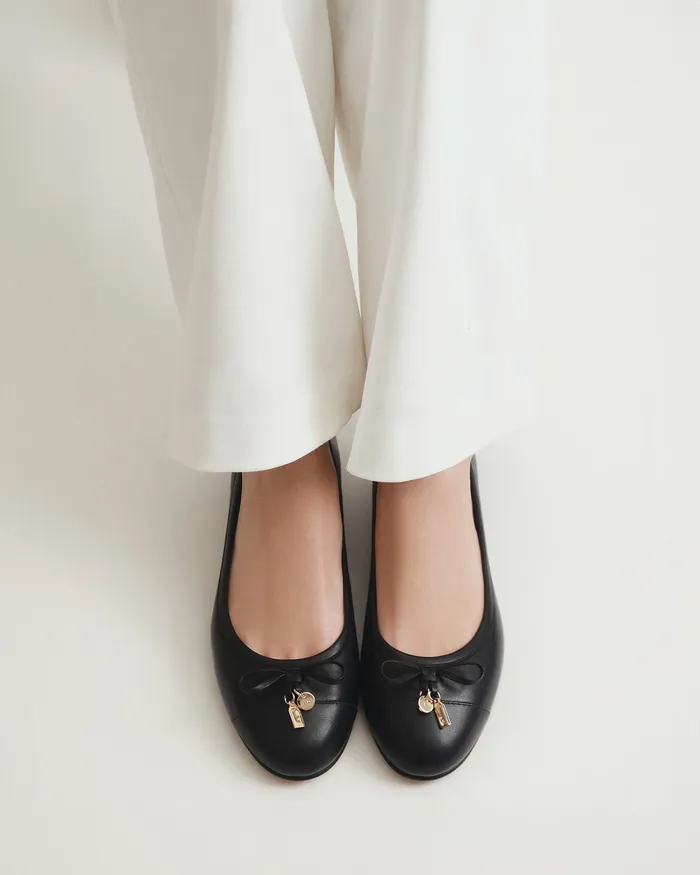 Women BALLET jomercer Hermione dress flats black leather Women BALLET jomercer Hermione dress flats black leather