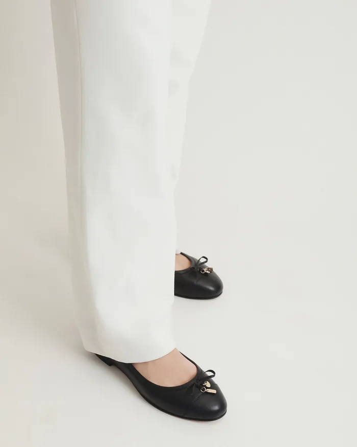 Women BALLET jomercer Hermione dress flats black leather Women BALLET jomercer Hermione dress flats black leather