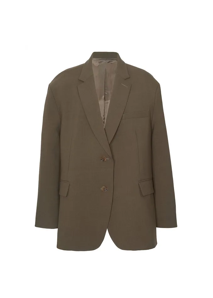 Women Bea Blazer 8211 Chocolate The Frankie Shop Outerwear
