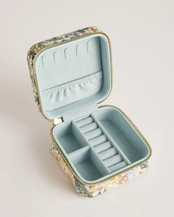 Women BEKSIA 8211 Floral Faux Leather Jewellery Case White Ted Baker Jewellery Women BEKSIA 8211 Floral Faux Leather Jewellery Case White Ted Baker Jewellery
