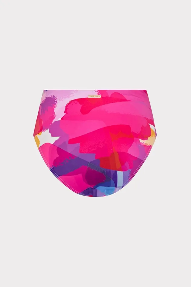 Women Bikinis Milly Rainbow Waterfall Tie Bikini Bottom Multi