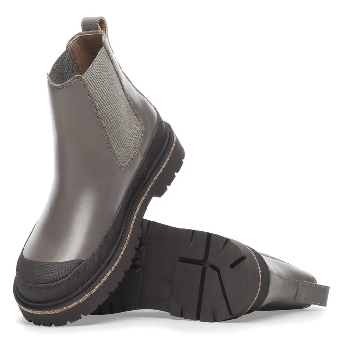 Women Birkenstock Boots Prescott Slip Concrete Gray