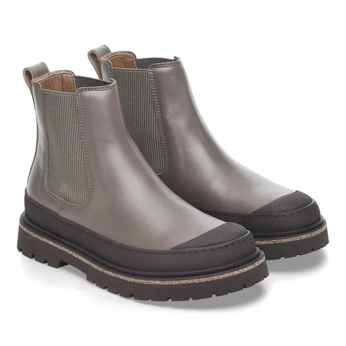 Women Birkenstock Boots Prescott Slip Concrete Gray